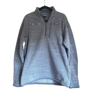 Patagonia Better Sweater Gray‎ Fleece Pullover Medium Gorpcore Hiking Granola